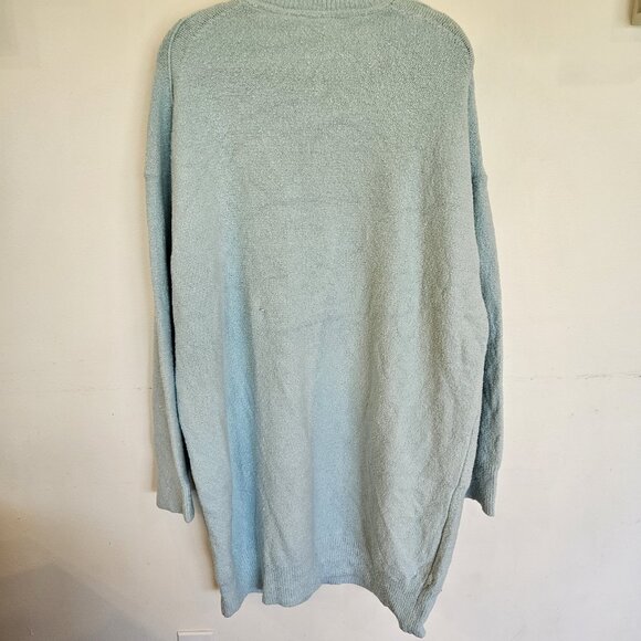 Daily Practice by Anthropologie Long Sleeve Sweater Dress Sky Blue NWT Large - Picture 5 of 10